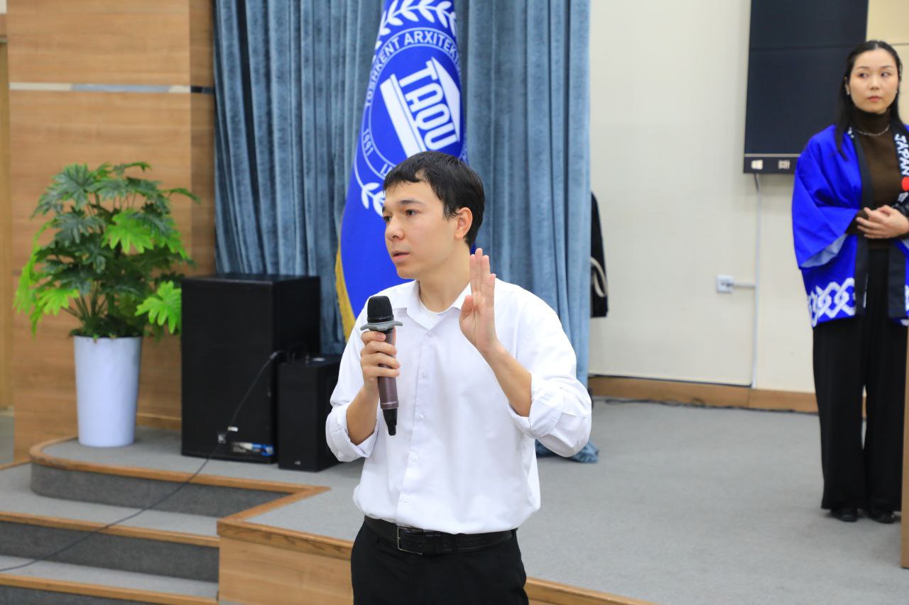 Toshkent arxitektura-qurilish universitetida qurilish yo‘nalishida tahsil olayotgan talabalar ishtirokida HANDS Academy vakillari bilan uchrashuvi bo‘lib o‘tdi